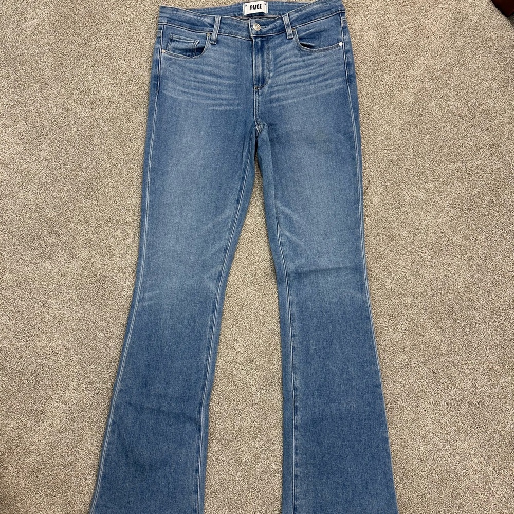 PAIGE Flare Women's Jeans in Blue